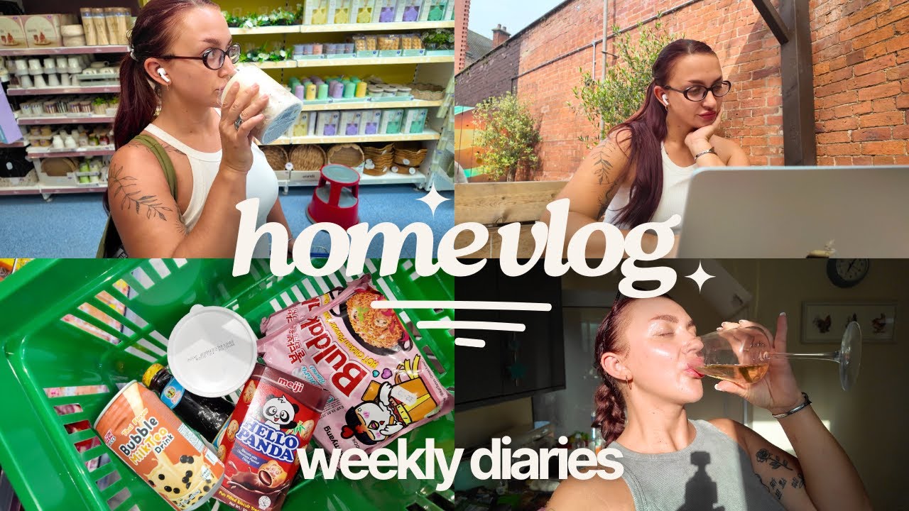Let’s spend the week together! shopping hauls, cooking, getting organised & new activewear HOME VLOG