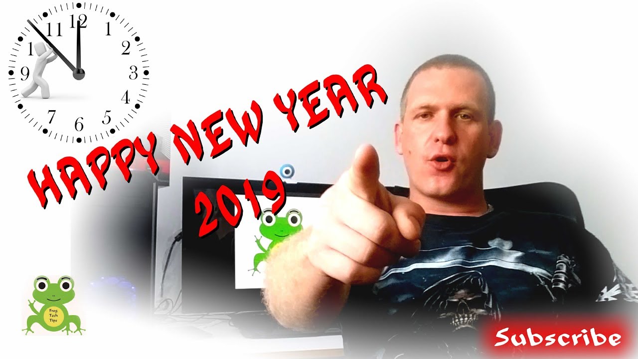 HAPPY NEW YEAR 2019 FROM FROG - TECH - TIPS