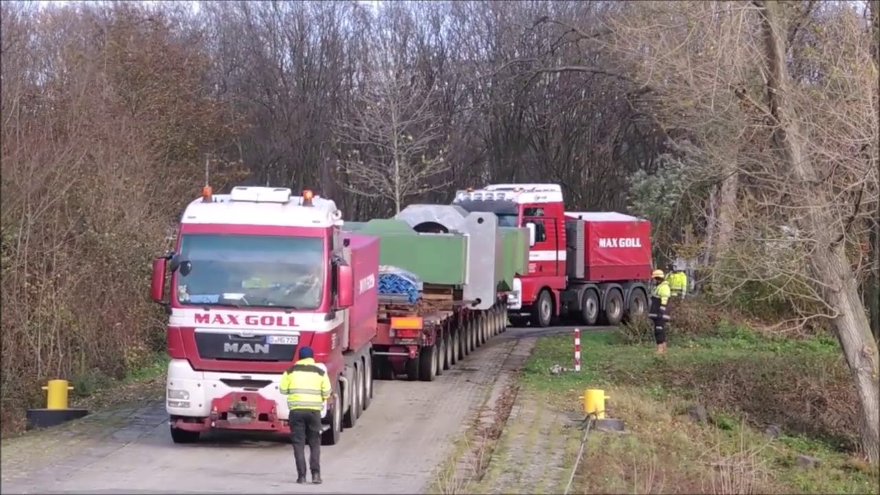 Wasel Liebherr LTM 1400 7.1 Schwertransport 272 Tonnen mit Max Goll
