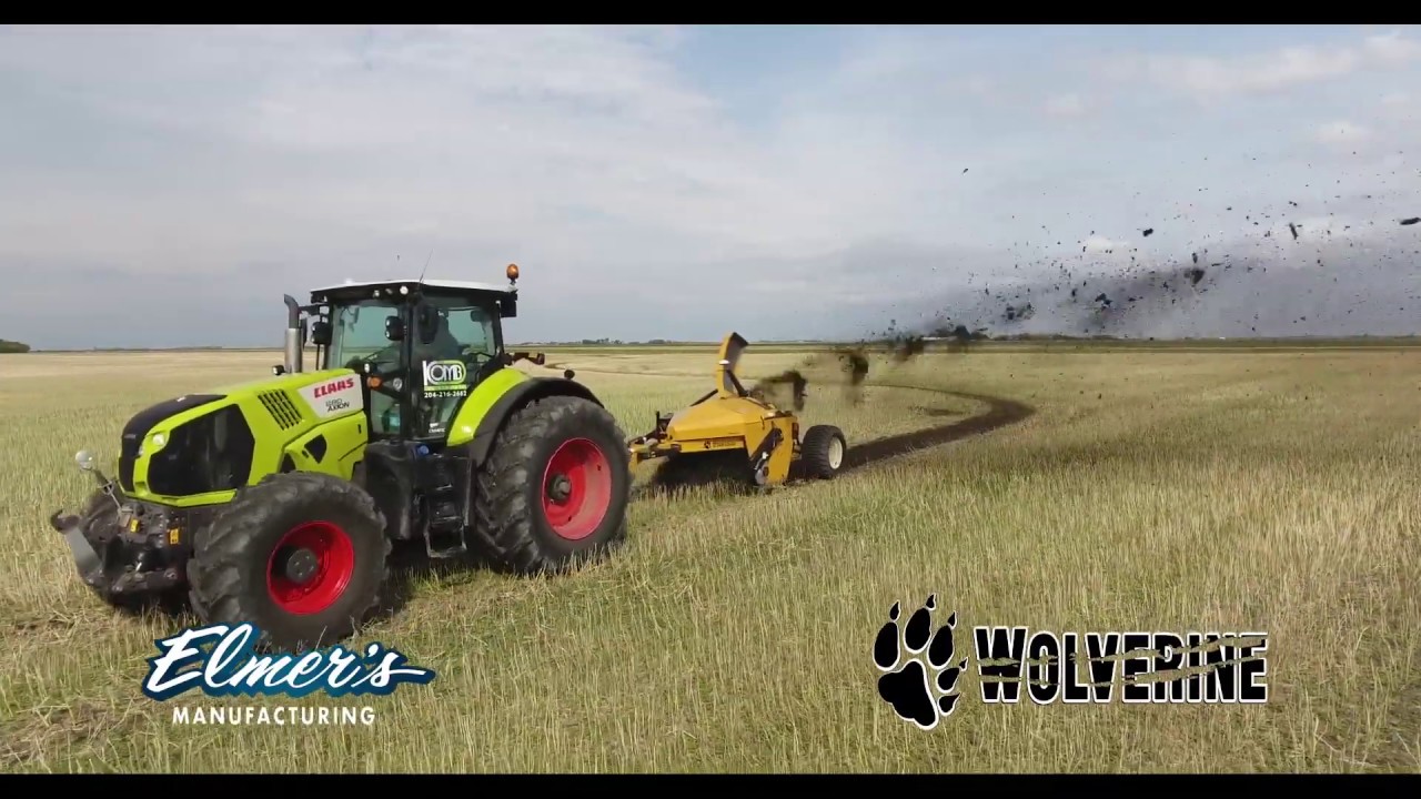 Elmer's Wolverine Ditcher - Field Maintenance Twice as Fast