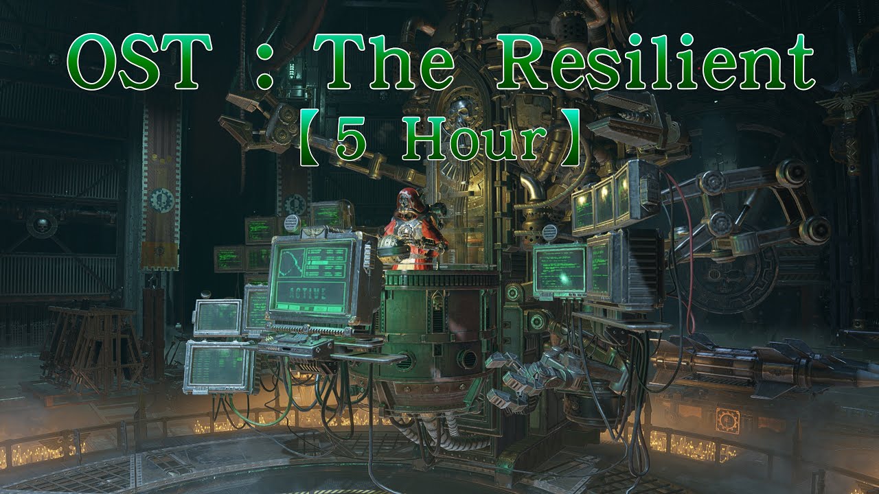 Warhammer 40k : space marine 2 OST - The Resilient【5 Hour】