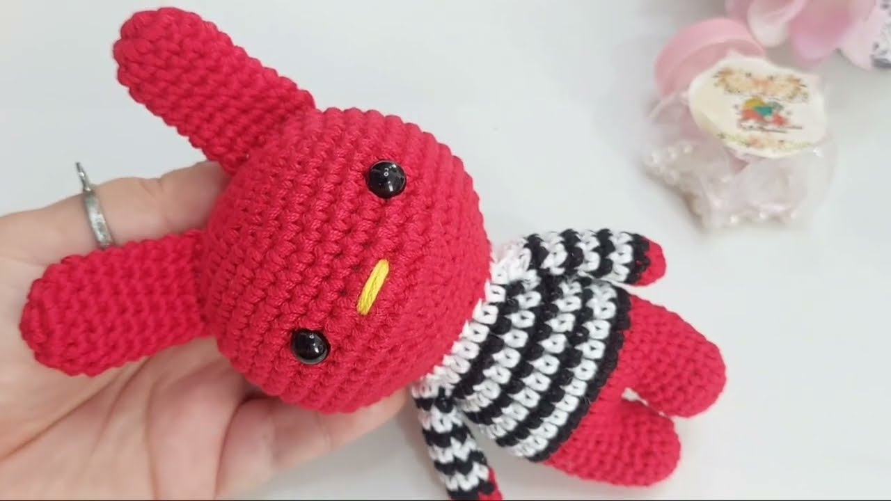 Tutorial Amigurumi Juan Carlos Bodoque Llavero Crochet Principiantes