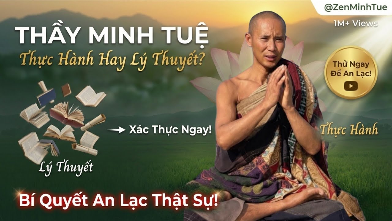 Thầy Minh Tuệ: Thực Hành Hay Lý Thuyết - Bí Quyết An Lạc Thật Sự?