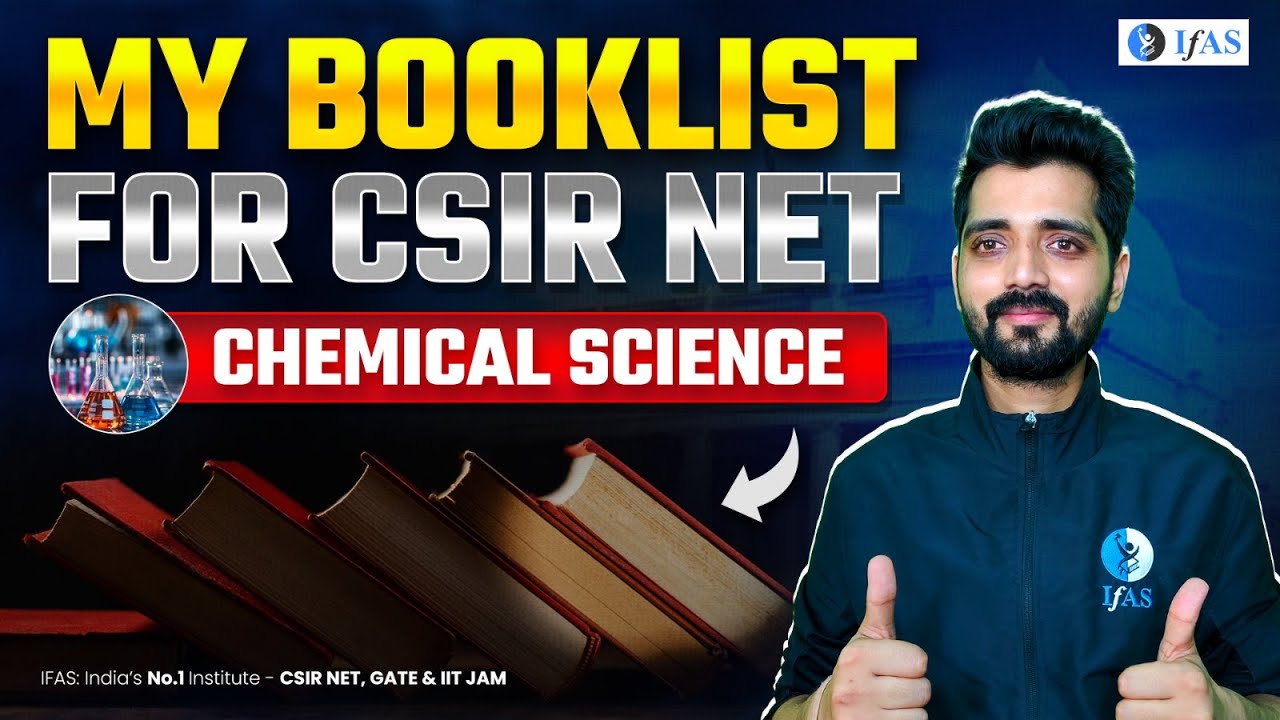 CSIR NET Chemistry Reference Books | Complete Book List for 2025