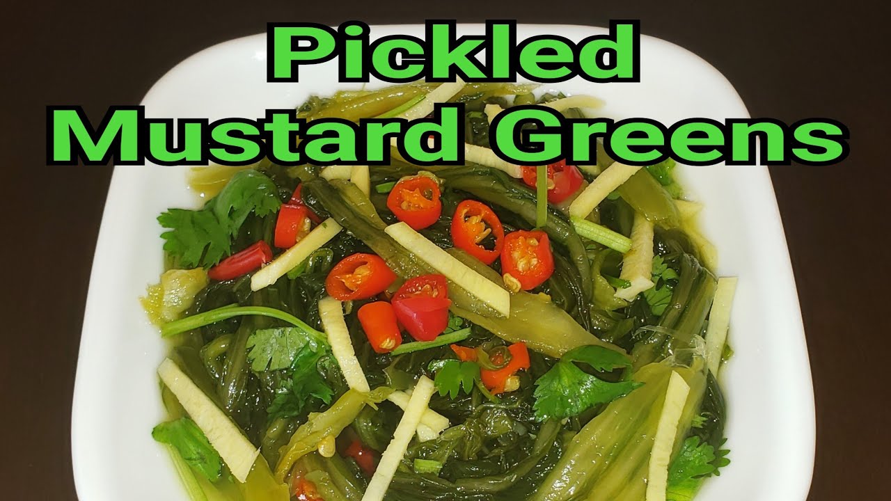 KrazyKAT's Pickled Mustard Greens (Easiest version)