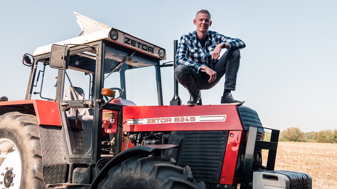 MÓJ CIĄGNIK odc.3 Jakub i jego Zetor 8245