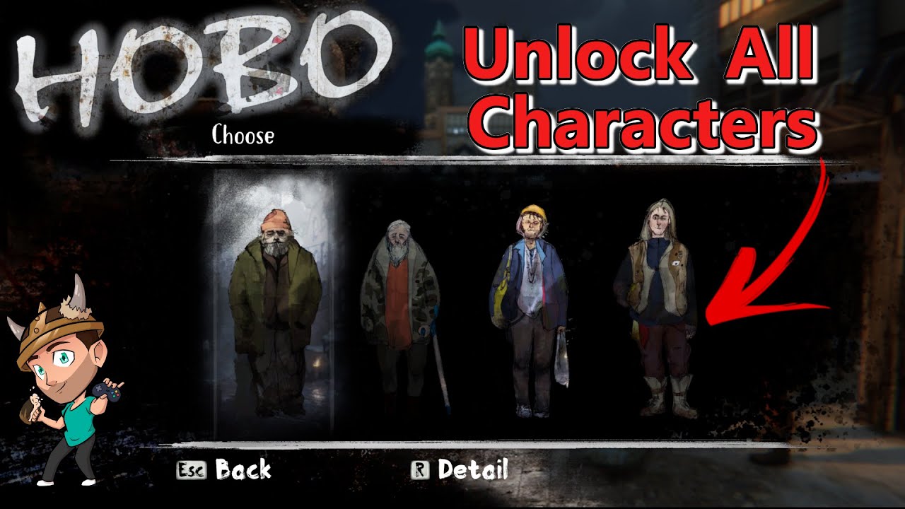 Hobo: Tough Life | How to Unlock All Characters at Once!