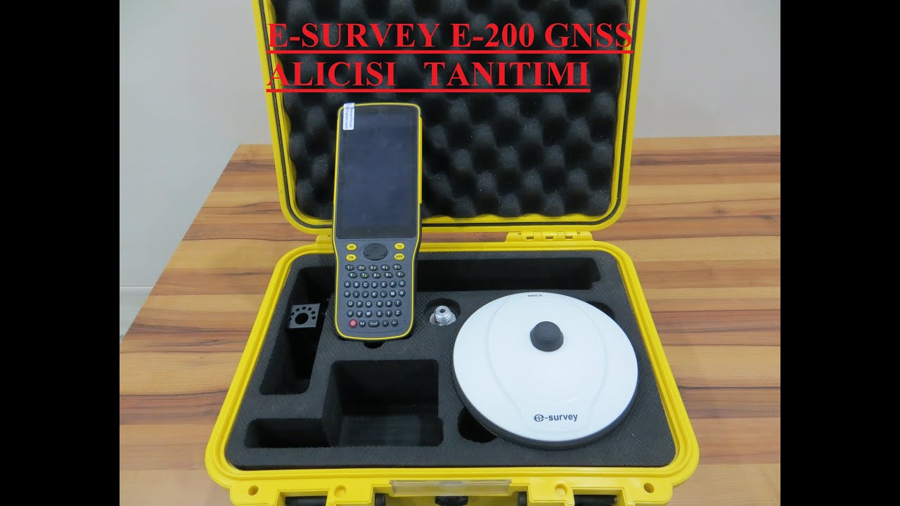 E-SURVEY E-200 GPS (GNSS ALICI) Genel tanıtımı