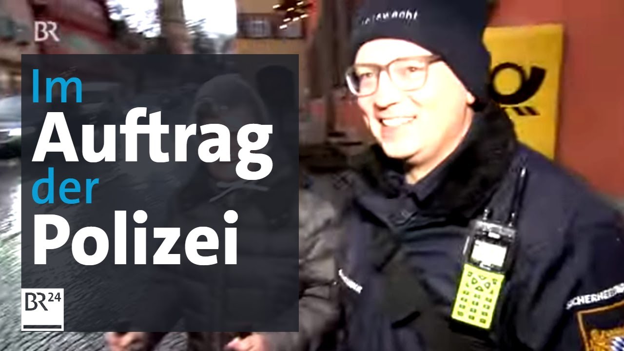 Unterwegs im Auftrag der Polizei: Mit der Sicherheitswacht auf Streife | Abendschau | BR