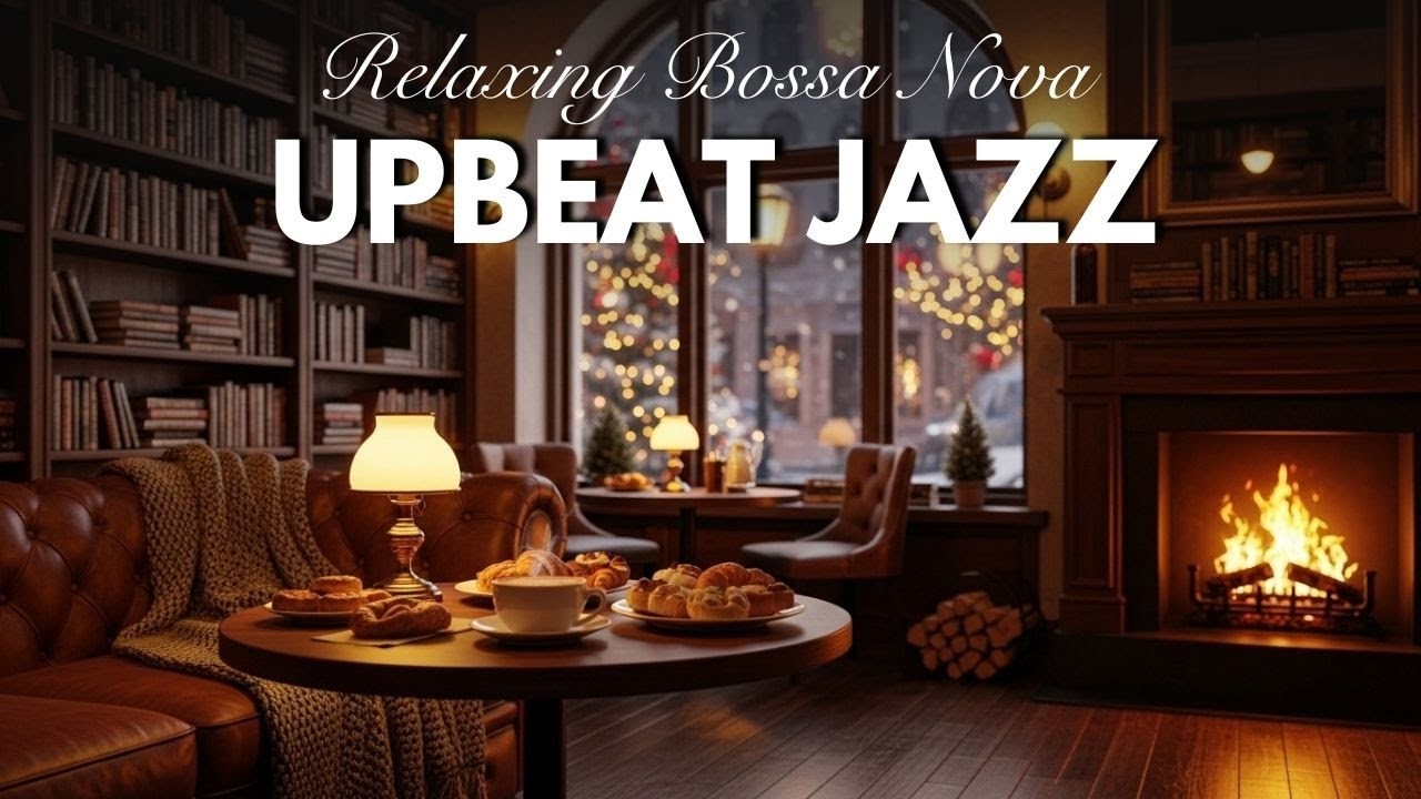 Autumn Jazz Cafe 🍂 Elegant Morning Jazz Music & Sweet Bossa Nova Piano for a Happy Start