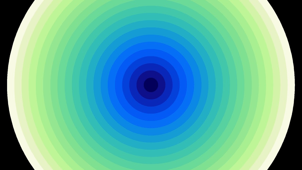 Colorful Numbers from 0 to 1,000,000 in base 2 with Circular Patterns