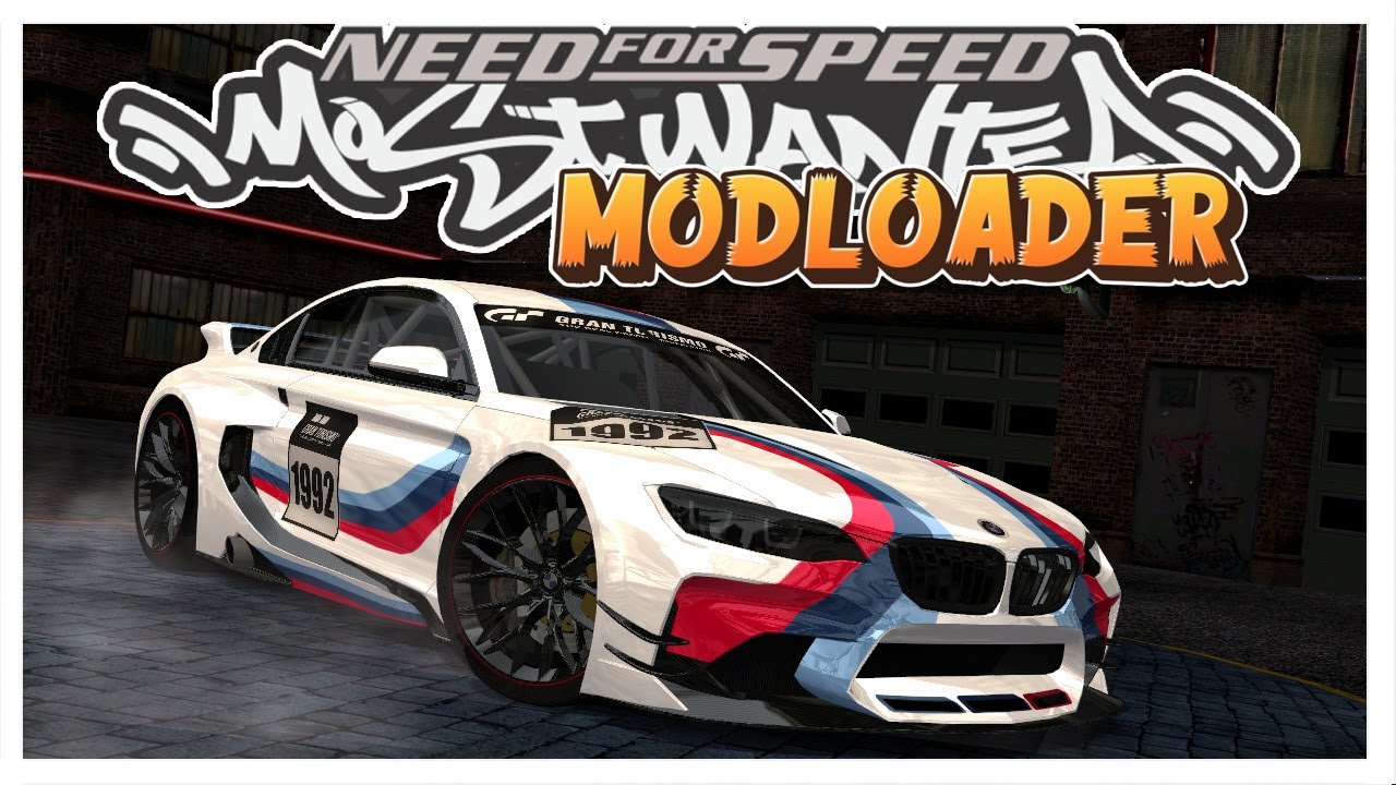 BMW M Vision Gran Turismo (2014) • Modloader Cars Gameplay • NFS Most Wanted 2005 PC
