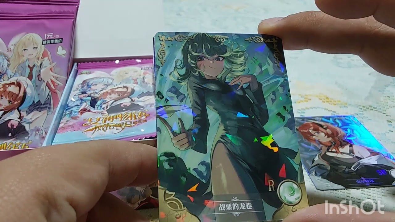 Apertura de sobres de Goddess Story 1ª parte, tarjetas de waifus, colección,  ns 09