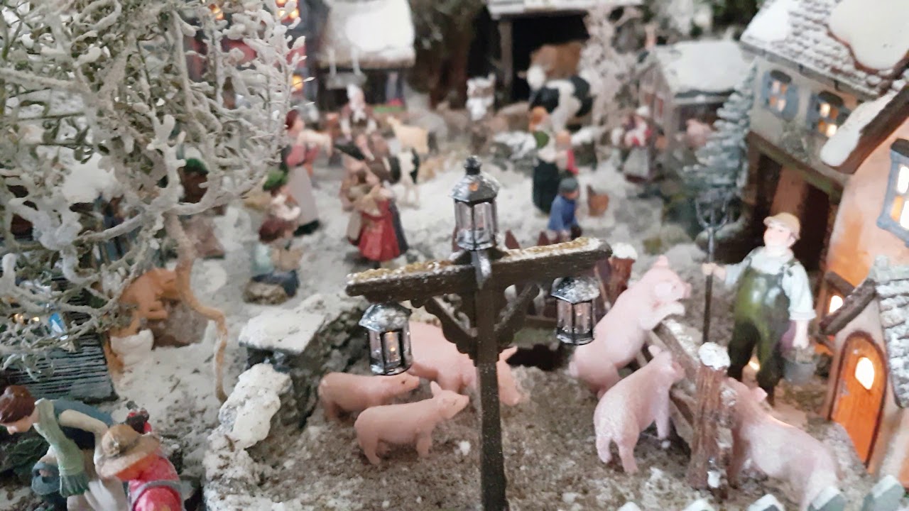 le petit village de Noël de Véronique 2020