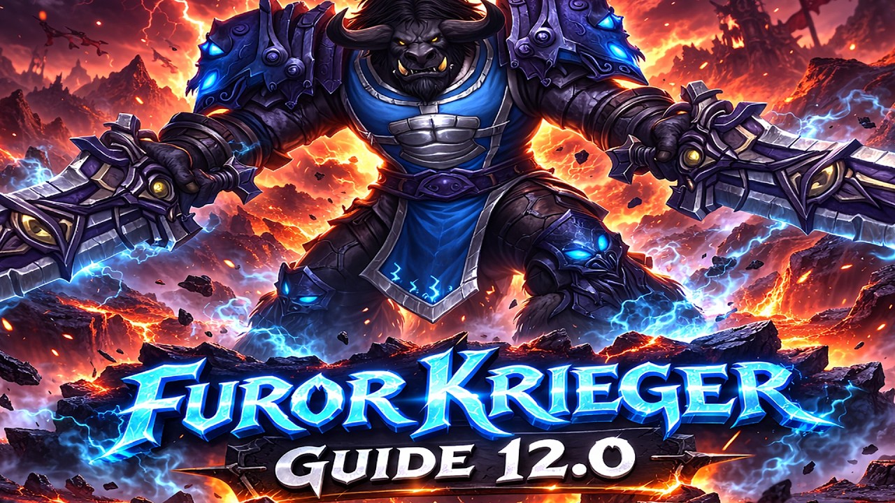 Furor Krieger Guide 12.0🔥Raid & Mytisch Plus | WoW Midnight 12.0 | Brokken