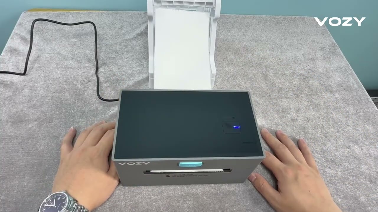 VOZY T7 Label Printer Windows connection configuration
