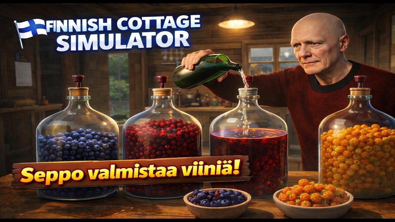 VIININ VALMISTAJA SEPPO // Finnish Cottage Simulator #52
