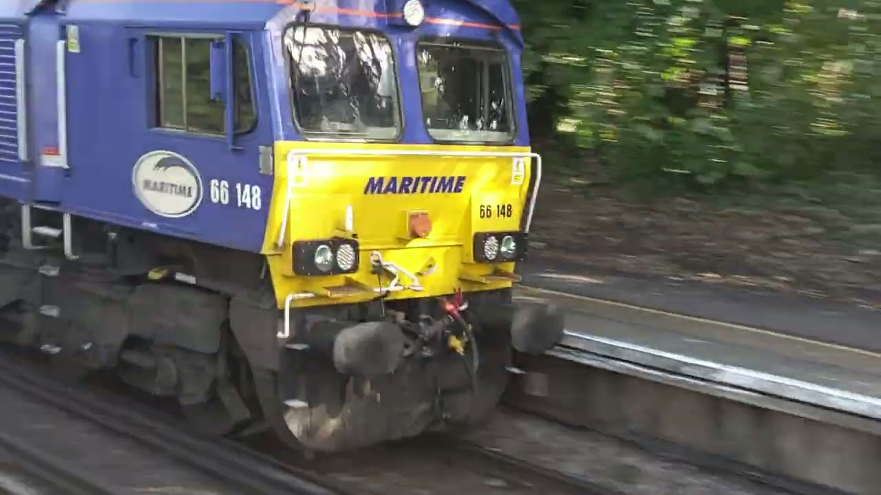Crayford train station test train n martime gbrf
