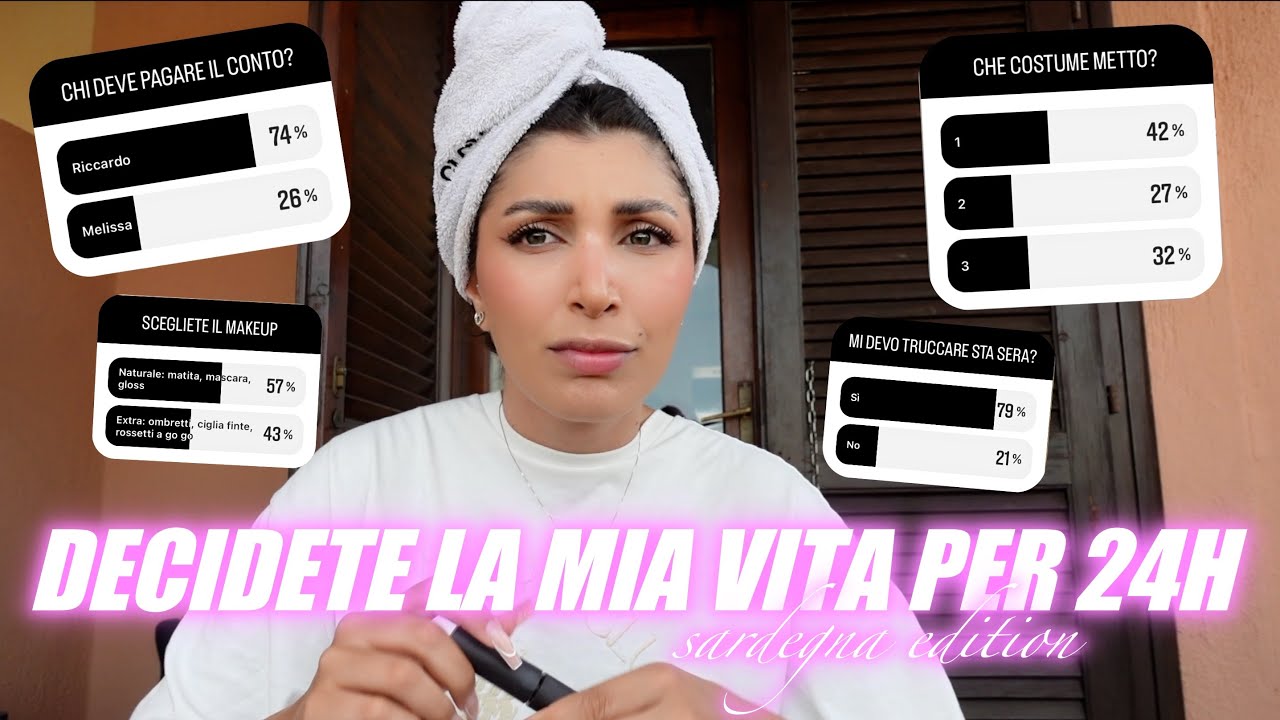 SCEGLIETE LA MIA VITA IN SARDEGNA *sondaggi* MelissaTani