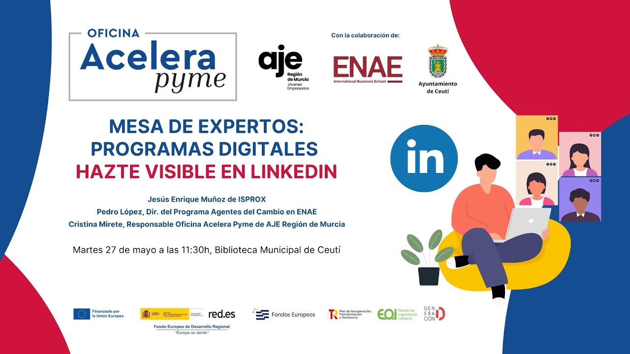 TALLER HAZTE VISIBLE EN LINKEDIN