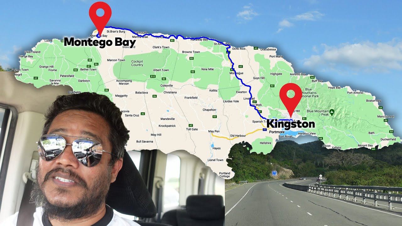 Montego Bay to Kingston - Road trip!