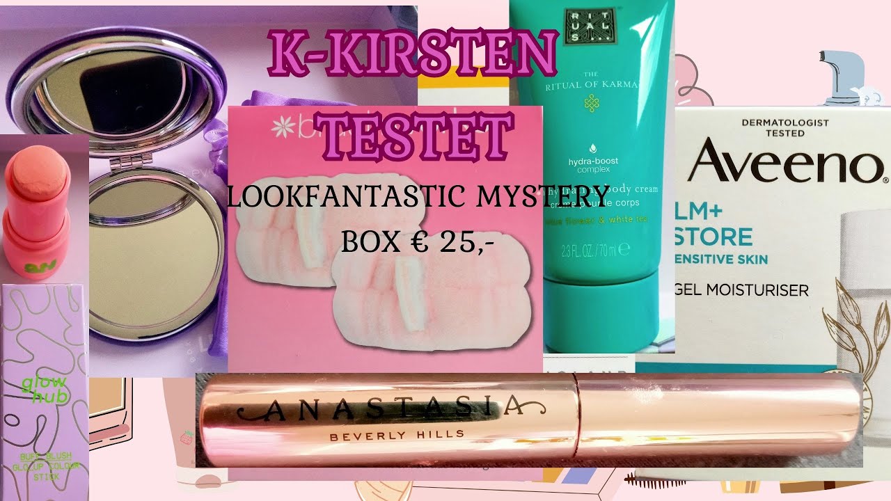 Lookfantastic Mystery Box / 2 Boxen für € 25,- UNBOXING