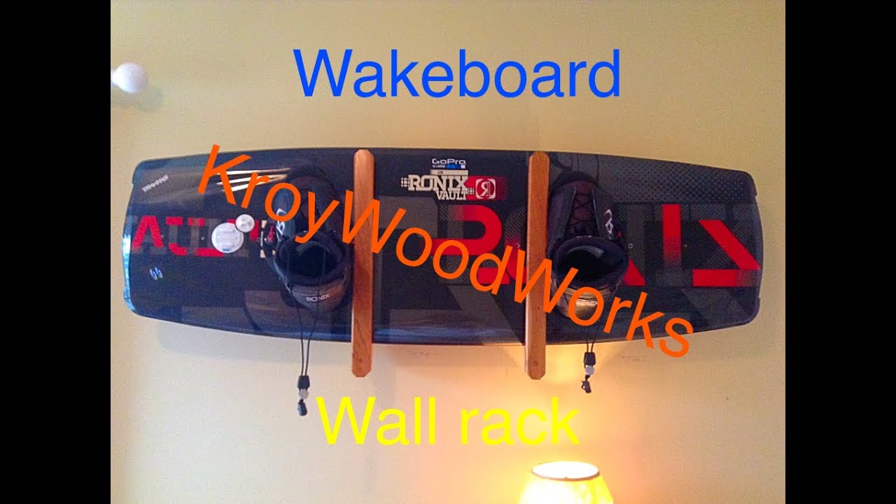 Wakeboard rack