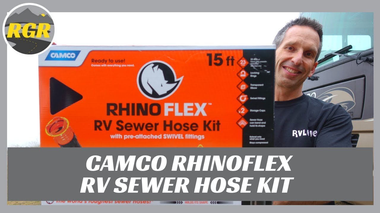 Camco RhinoFLEX RV Sewer Hose Kit, 15' | Product Review | What it is/does