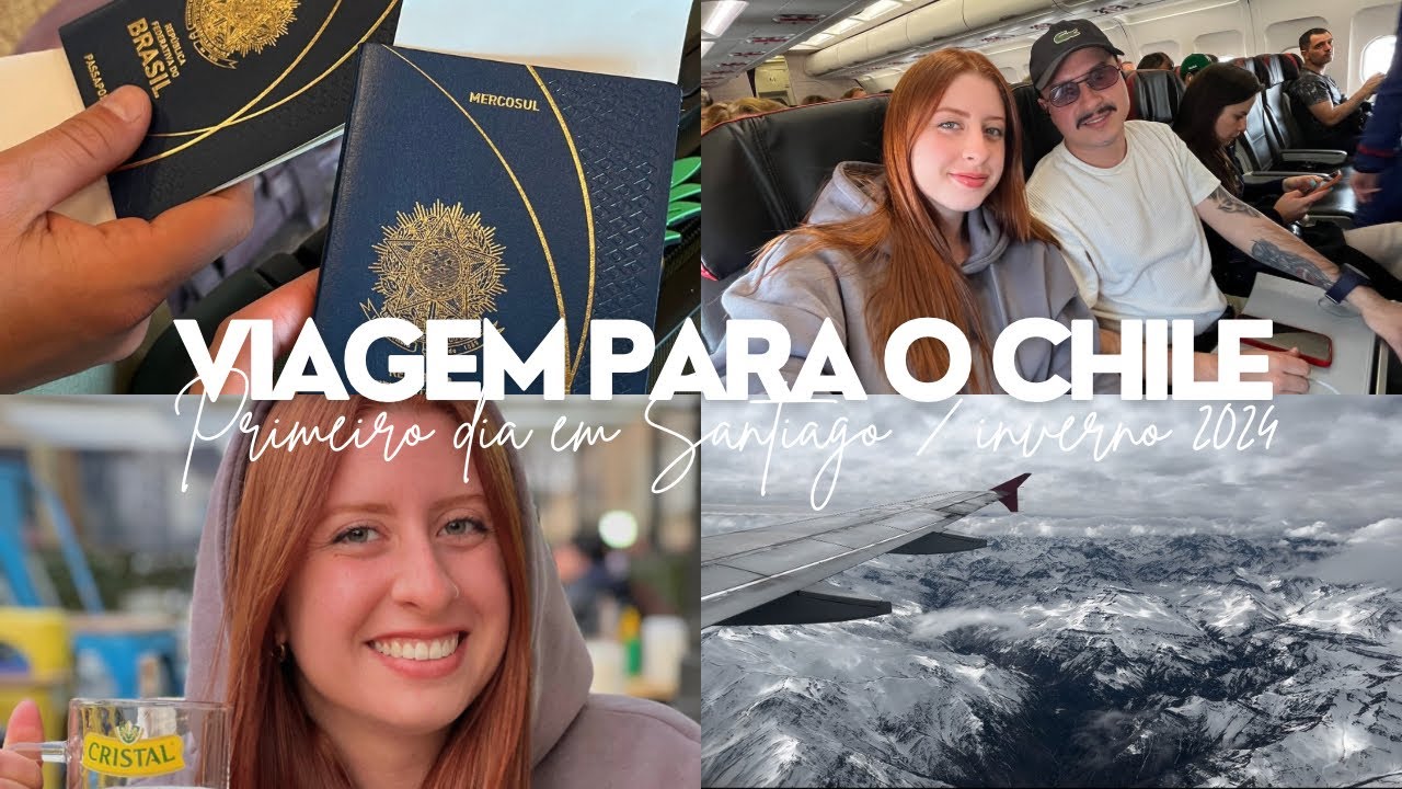 VLOG 1 | 🇨🇱 VIAGEM PRO CHILE: 1 viagem internacional, aeroporto, Airbnb, dicas, primeiro dia e mais