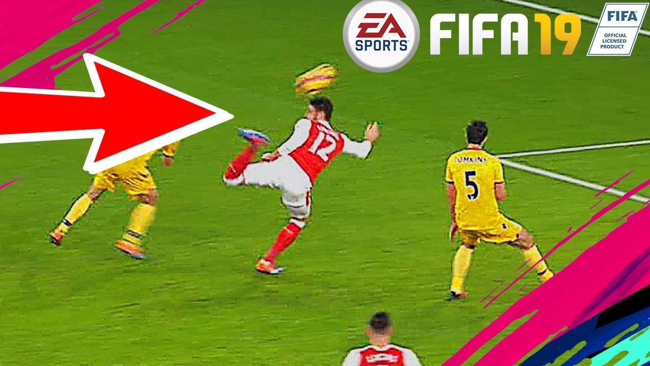 O CHUTE DO ESCORPIAO - TUTORIAL FIFA 19  (SCORPION KICK)