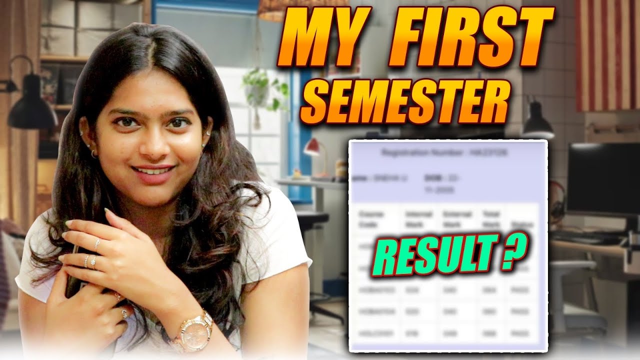 REVEALING MY FIRST SEMESTER RESULTS 😮&zwj;💨❤️&zwj;🔥|| #sneholic #semester #results