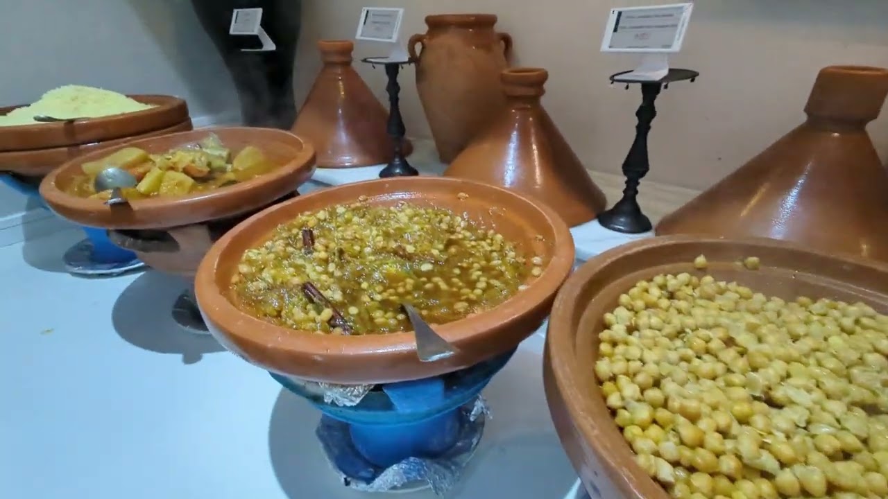 TUI Medina Gardens buffet Marrakech, Morocco