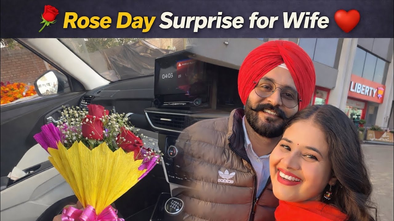 Rose Day Te Kinnu nu ditta SURPRISE 🌹 