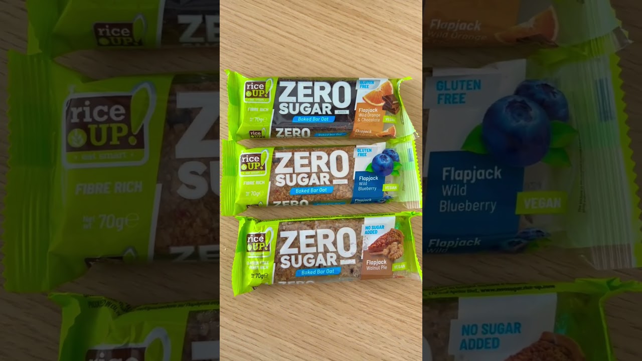 Baked Bar Oat Zero Sugar Blueberry Walnut Orange Chocolate Gluten-free