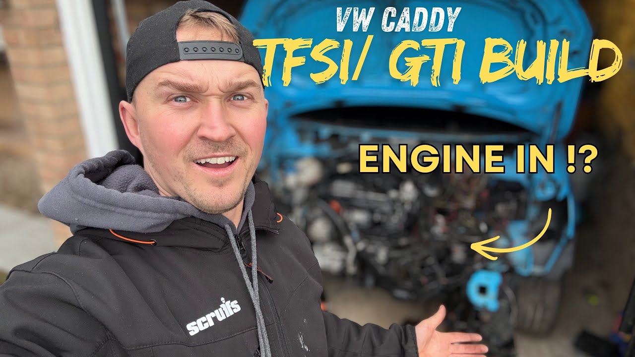 Создаю на подъездной дорожке первый на YouTube проект по замене двигателя TFSI на 300 л.с.