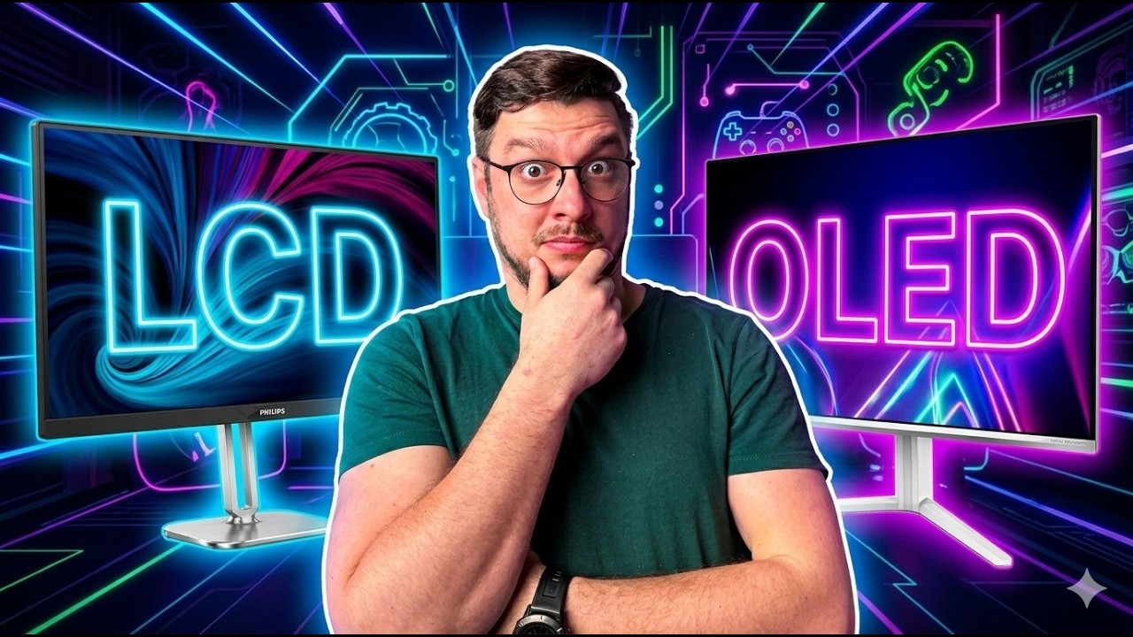 Jaki monitory wybrać ? ~LCD vs OLED zobacz r&oacute;żnice !