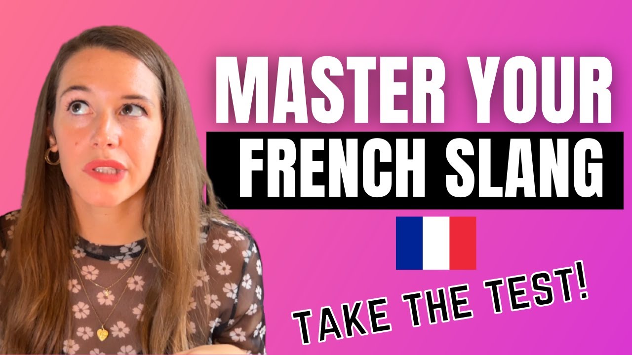 French slang test - Do you know these French slang words ? #frenchslang