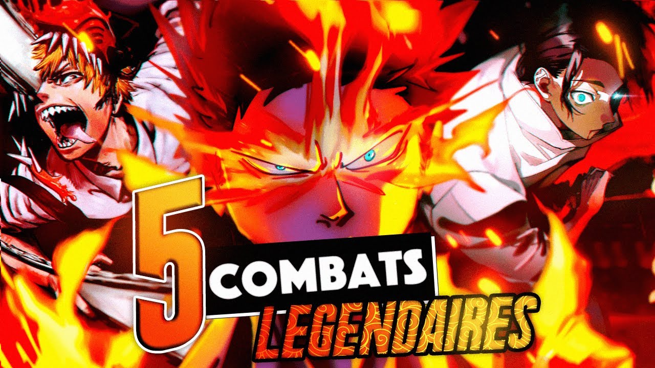 5 COMBATS D'ANIMES QUI ONT CHOQUÉS LE MONDE ! #3