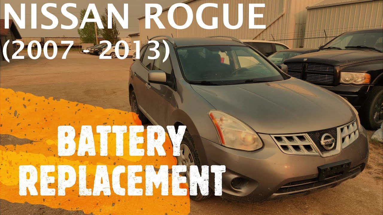 Nissan Rogue - СНЯТИЕ/ЗАМЕНА АККУМУЛЯТОРНОЙ БАТАРЕИ (2007 - 2013)