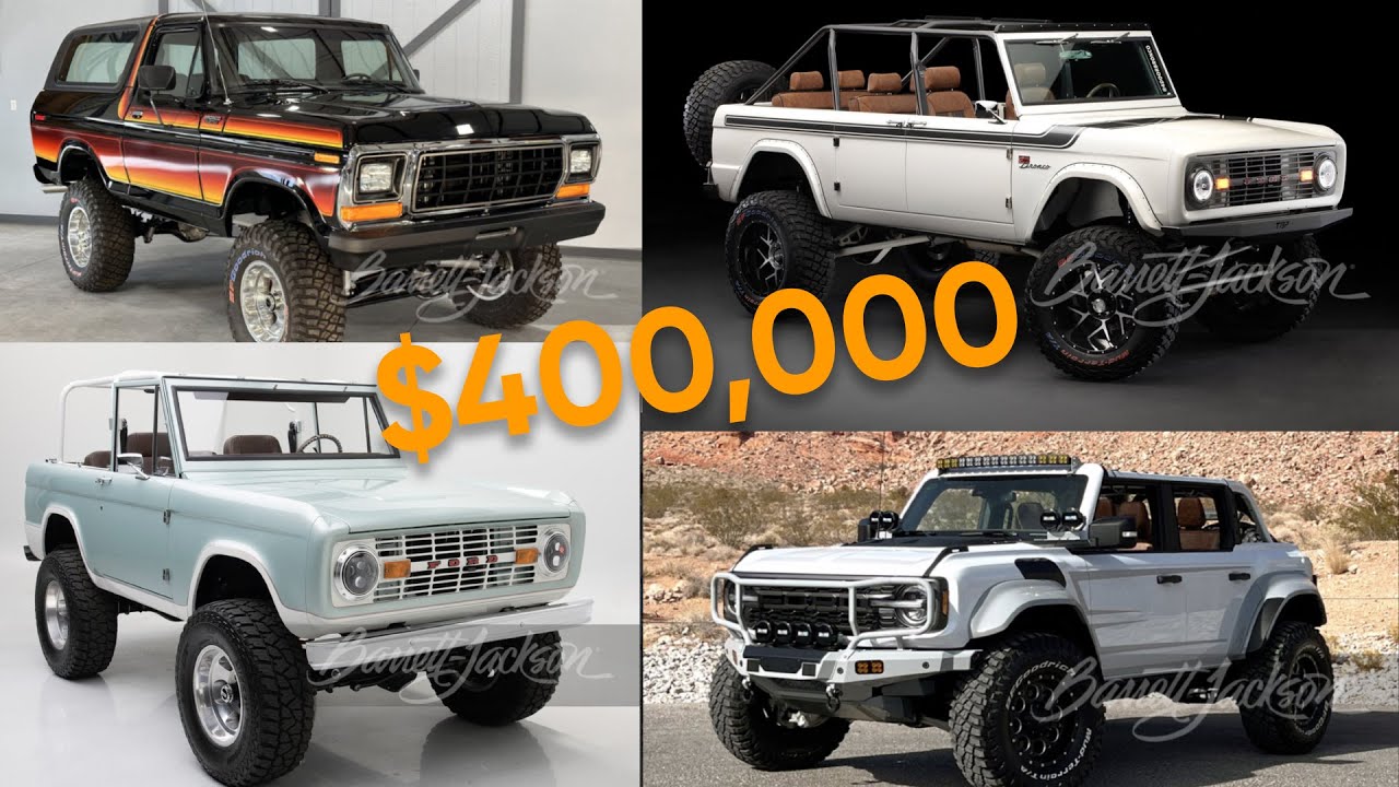 Broncos at Barrett Jackson 2023 - The Broncast