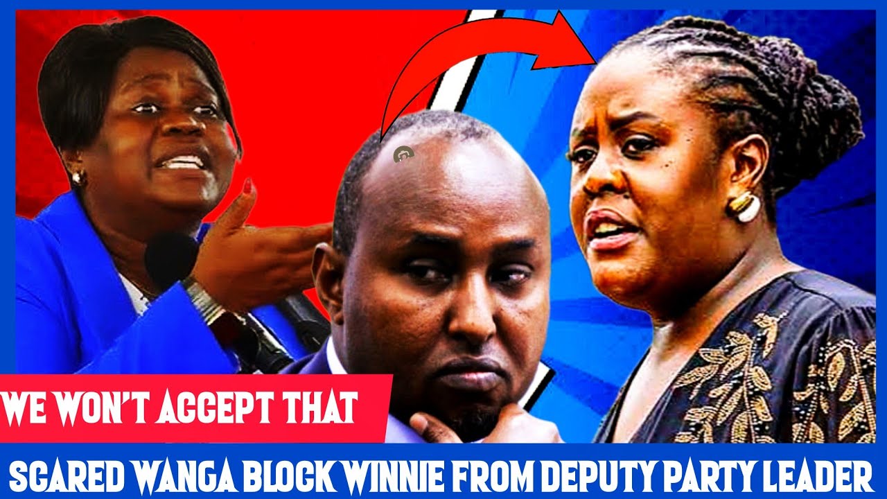 SCARED GLADYS WANGA & JUNET Blocks Oburu From Appointing Winnie Odinga To ODM Deputy party Leader ❓
