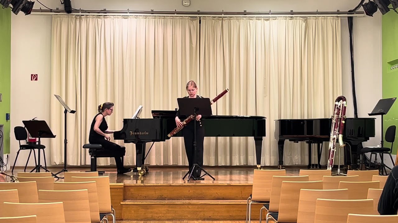 C. Saint-Saëns (1835-1921) - Bassoon Sonata, Op.168