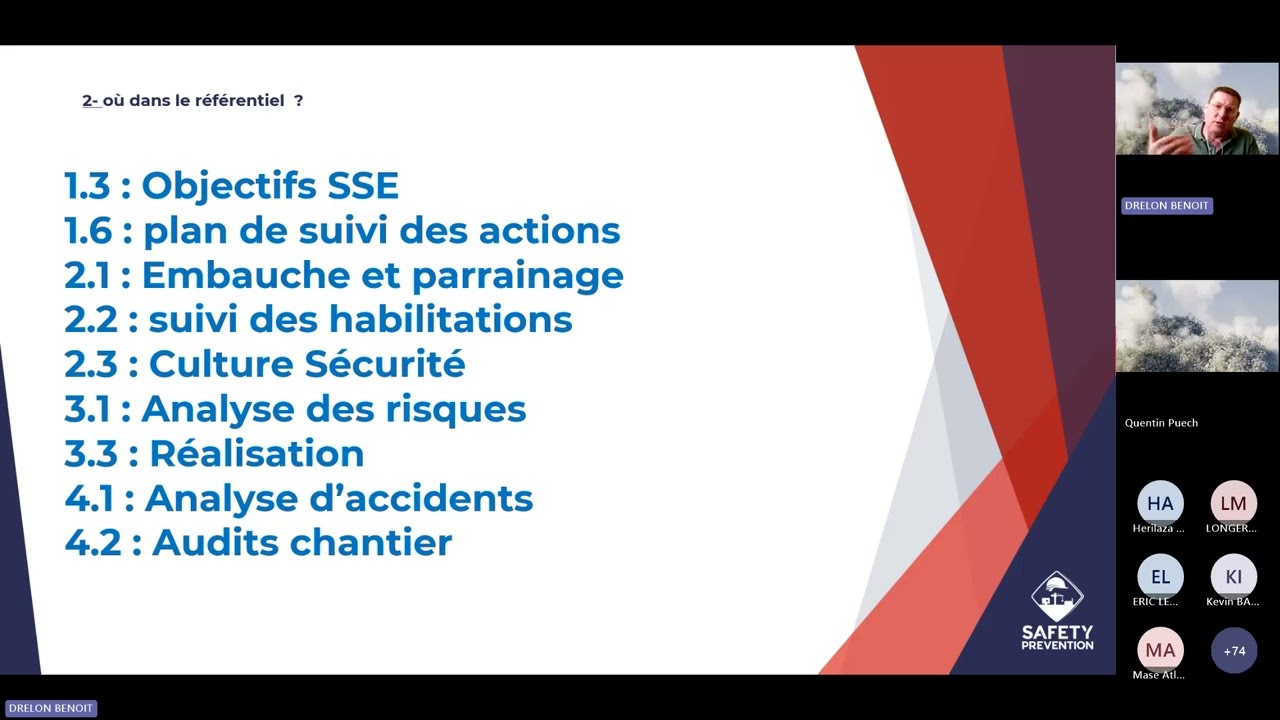 RDV du MASE ATL FOH dans le Référentiel MASE 2024