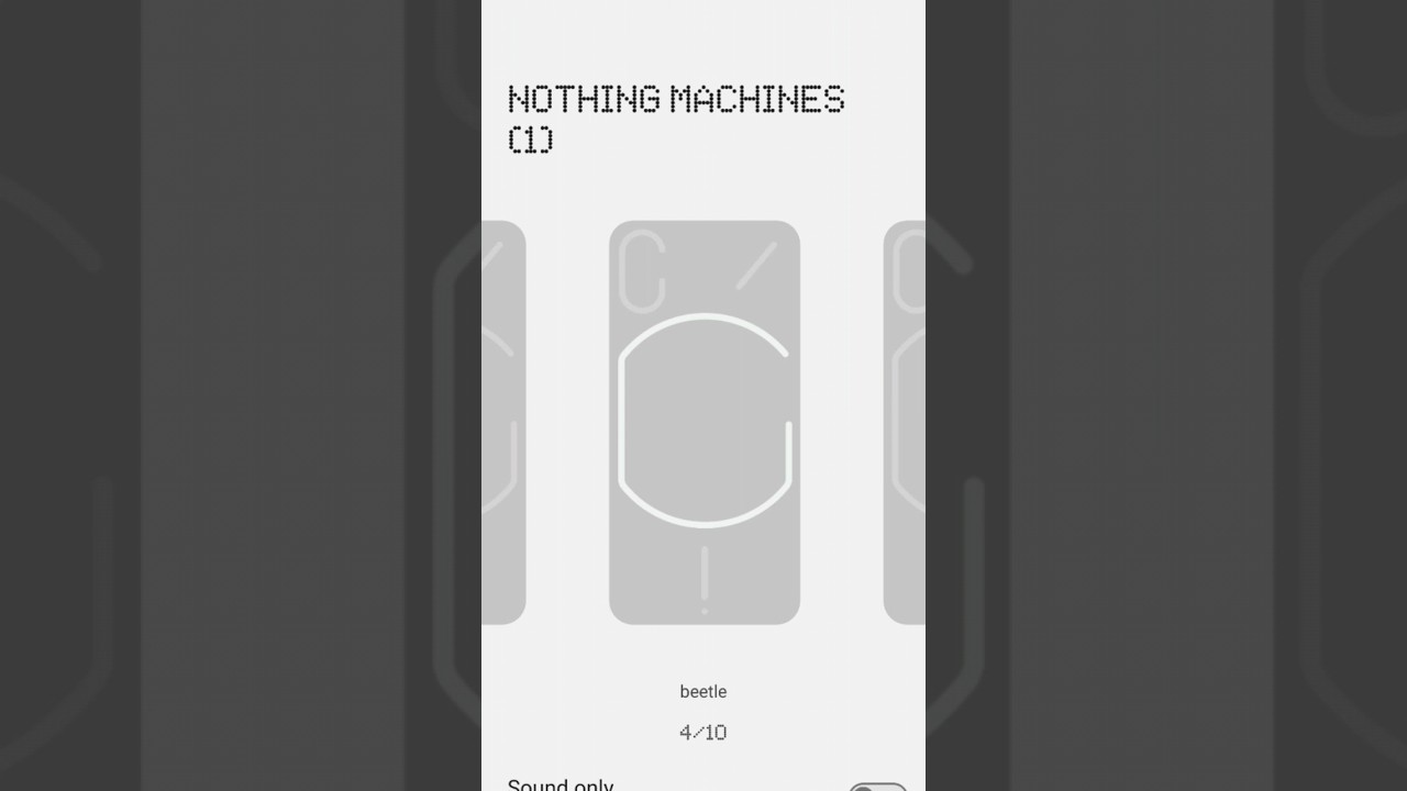 Nothing Phone 1 Glyph Light |Nothing Phone Ringtones LED Notification #viral #nothing #shorts