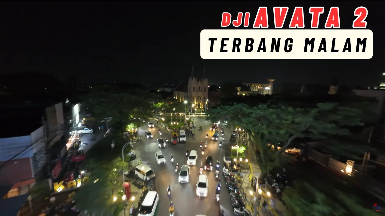 Terbang MALAM di KAYUTANGAN MALANG pakai DJI AVATA 2 😍