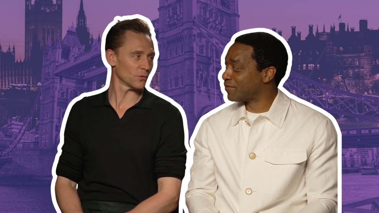 Tom Hiddleston & Chiwetel Ejiofor Talk London Favorites + Filming Stephen King’s Life of Chuck