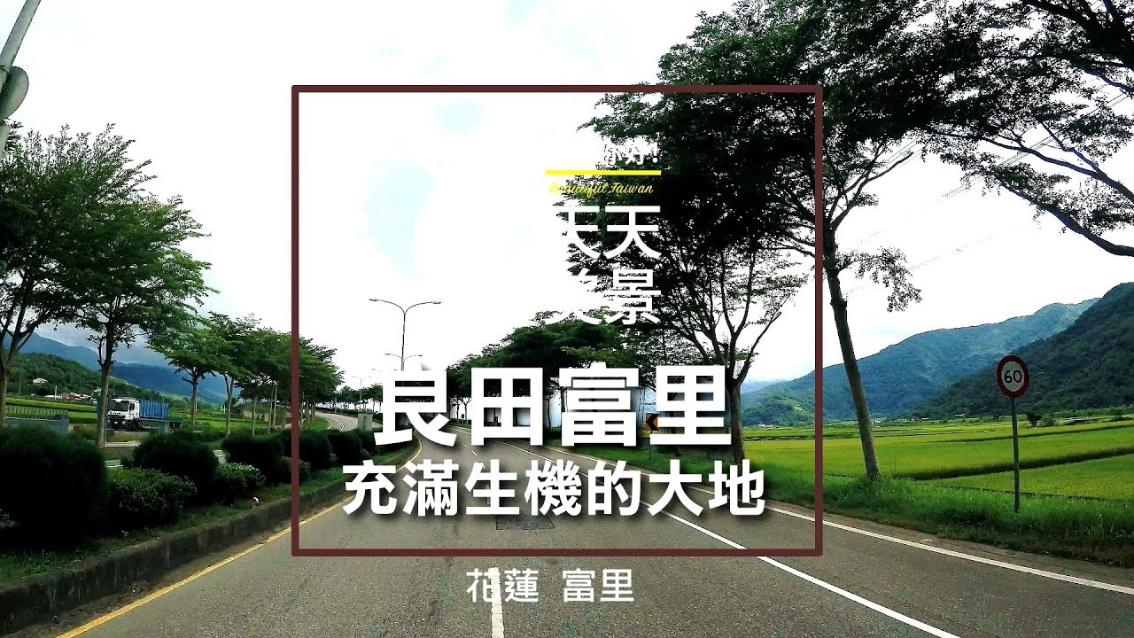 花蓮 良田富里 充滿生機的大地 - 美景系列