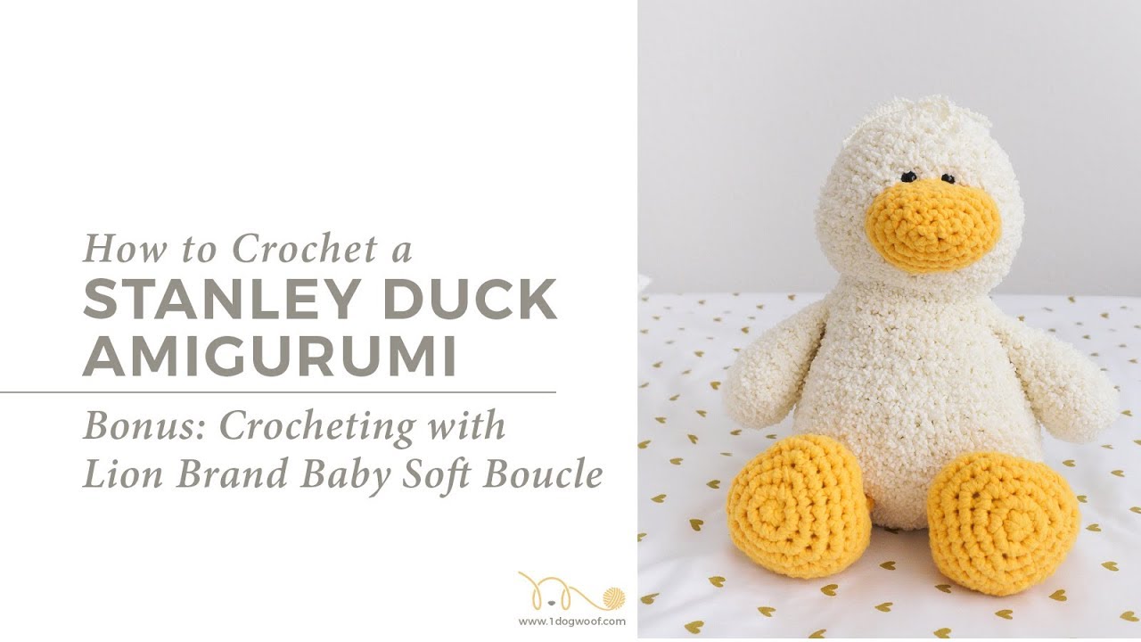 Crocheting with Lion Brand Baby Soft Boucle