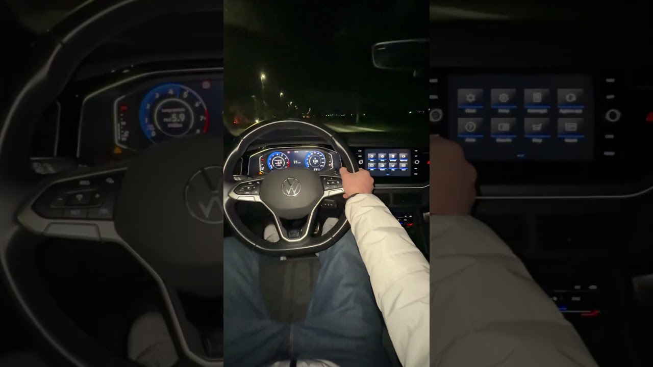 VOLKSWAGEN TAIGO 1.0 TSI 110CV DSG R-LINE 0-100 km/h POV
