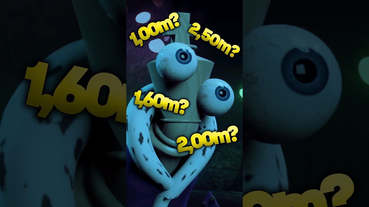 Die GRÖßE aller Charaktere 🤯 